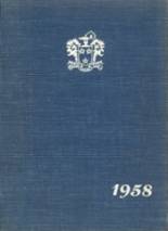 Westover High School 1958 yearbook cover photo