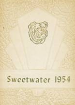 Sweetwater High School 1954 yearbook cover photo