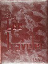 Robert E. Lee High School 1953 yearbook cover photo