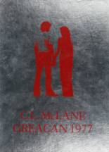 Mclane High School 1977 yearbook cover photo