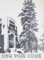 Cheney High School 1954 yearbook cover photo