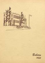 1953 Butler High School Yearbook from Butler, Ohio cover image