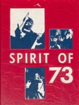 San Joaquin Memorial High School 1973 yearbook cover photo