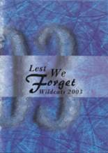 Brunswick High School 2003 yearbook cover photo