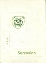 1966 Sarcoxie High School Yearbook from Sarcoxie, Missouri cover image