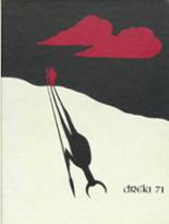 1971 Oxford Hills High School Yearbook from South paris, Maine cover image