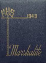 Marshall High School 1949 yearbook cover photo