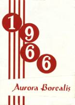 Aurora High School 1966 yearbook cover photo