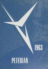 St. Peter High School 1963 yearbook cover photo