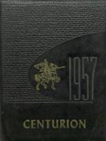 Century High School 1957 yearbook cover photo