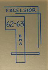 1963 Bass Memorial Academy Yearbook from Lumberton, Mississippi cover image