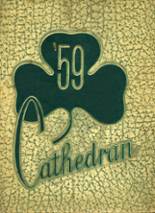 Cathedral High School 1959 yearbook cover photo