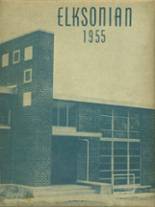 Elk City High School 1955 yearbook cover photo