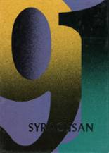 Syracuse High School 1991 yearbook cover photo