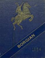 St. Francis Borgia High School 1964 yearbook cover photo