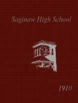 Saginaw High School 1910 yearbook cover photo