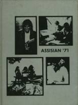 Mt. Assisi Academy 1971 yearbook cover photo