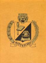 Biddeford High School 1967 yearbook cover photo