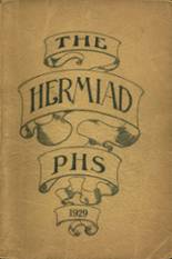 1929 Plainfield High School Yearbook from Central village, Connecticut cover image