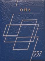 Orient-Macksburg High School 1957 yearbook cover photo