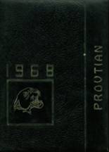 1968 Prouty Regional High School Yearbook from Spencer, Massachusetts cover image