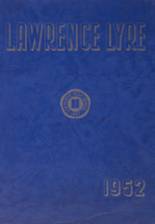 1952 Lawrence High School Yearbook from Fairfield, Maine cover image