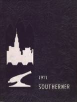 Southern High School 1971 yearbook cover photo