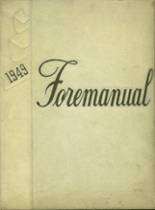 Foreman High School 1949 yearbook cover photo