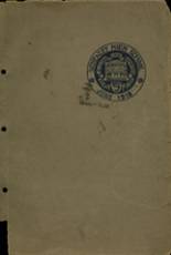 Schenley High School 1918 yearbook cover photo