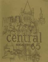 1965 Central High School Yearbook from Evansville, Indiana cover image