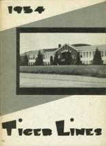 Yamhill-Carlton High School 1954 yearbook cover photo