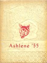Ashley High School 1955 yearbook cover photo