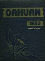 1953 Punahou School Yearbook from Honolulu, Hawaii cover image