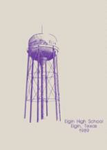 Elgin High School 1989 yearbook cover photo