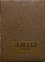 Edwards High School 1958 yearbook cover photo