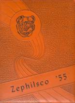 Zephyrhills High School 1955 yearbook cover photo