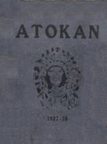 Atoka High School 1938 yearbook cover photo