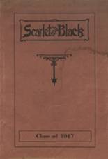 Adel-De Soto-Minburn High School 1917 yearbook cover photo