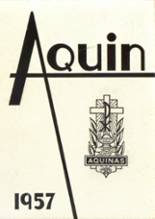 Aquinas High School 1957 yearbook cover photo