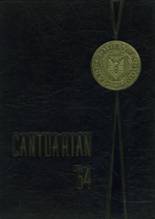Canterbury High School 1964 yearbook cover photo