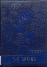 1957 Shady Spring High School Yearbook from Shady spring, West Virginia cover image