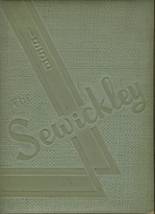 Sewickley High School 1958 yearbook cover photo