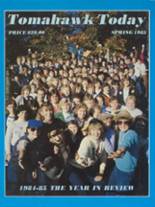 Grand Rapids High School 1985 yearbook cover photo