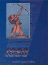 University High School 1990 yearbook cover photo
