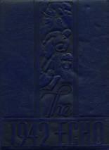 Central High School 1942 yearbook cover photo