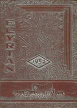 Elyria High School 1952 yearbook cover photo