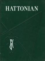 Hatton High School 1961 yearbook cover photo
