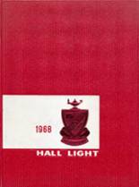 Hall High & Vocational School 1968 yearbook cover photo