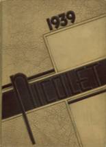 Menasha High School 1939 yearbook cover photo