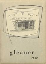 Oswayo Valley High School 1957 yearbook cover photo